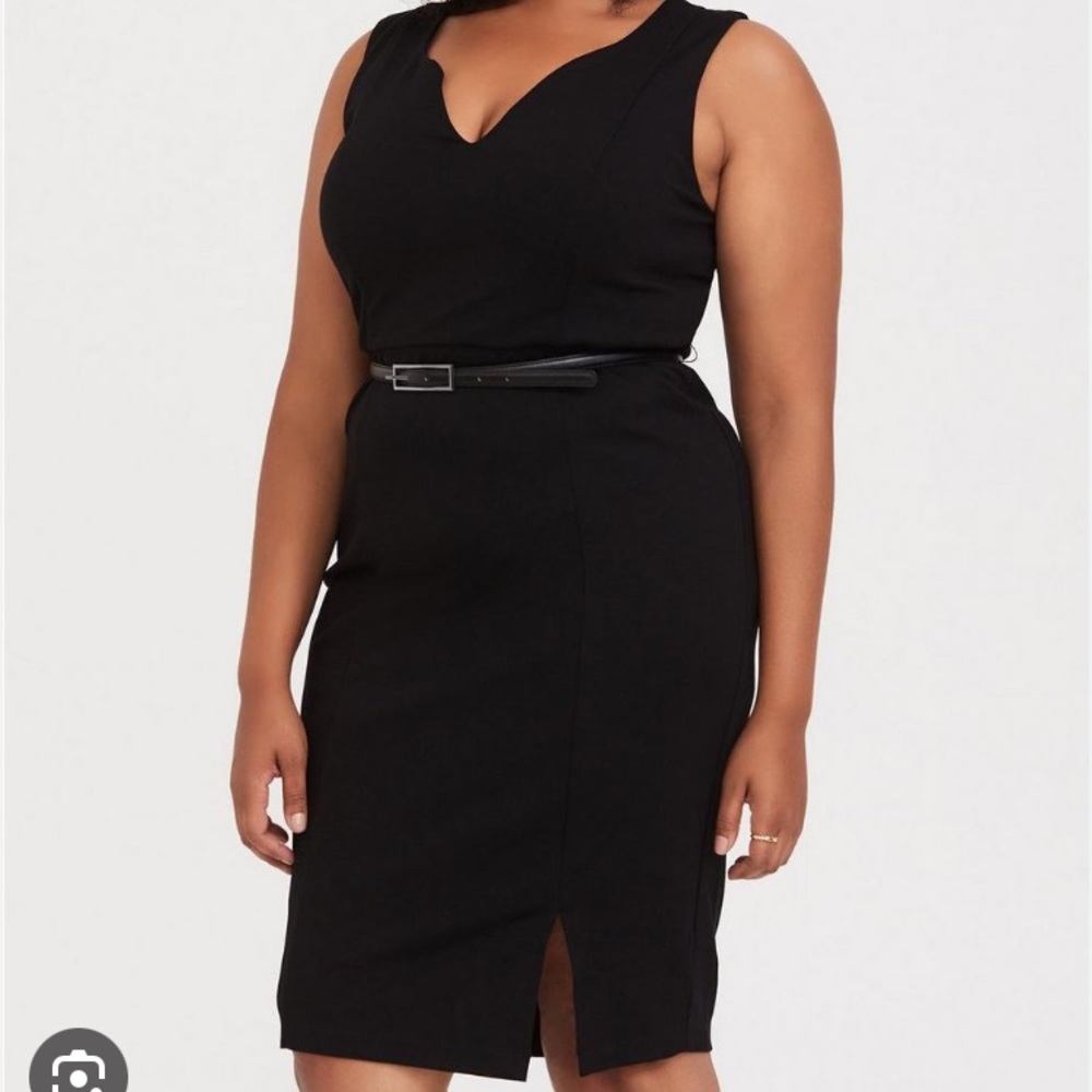 Torrid Premium Ponte Sheath dress NO BELT 16